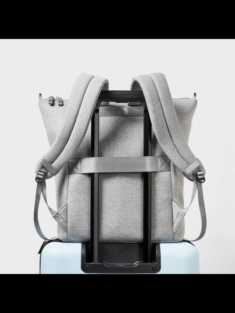 All In Motion.  Light Gray Everyday Tote Backpack - Picture 4 of 4